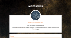 Desktop Screenshot of cubelabmedia.com